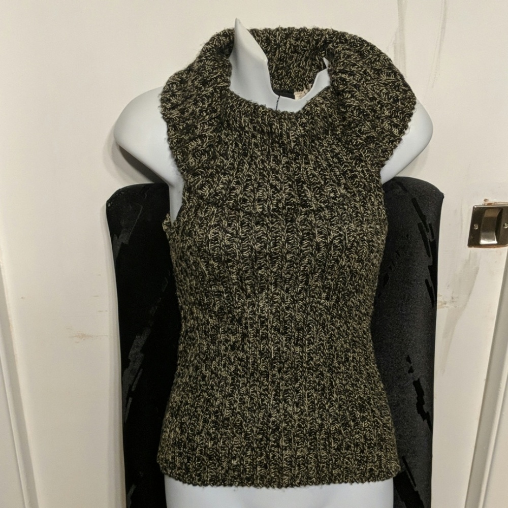 Rue 21 Heathered Brown Cowl Neck Sweater